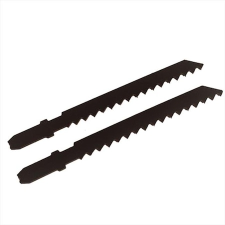 Disston Disston 6401 Blu-Mol Xtreme 3.5 In. 6 Tpi Wood Cutting Carbon Fit-Al Jig Saw Blade; 2 Pack 6401